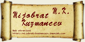 Mijobrat Kuzmančev vizit kartica
